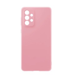 Capa de Silicone para Samsung Galaxy A73 5G Rosa Capa de Silicone para Samsung Galaxy A73 5G Rosa